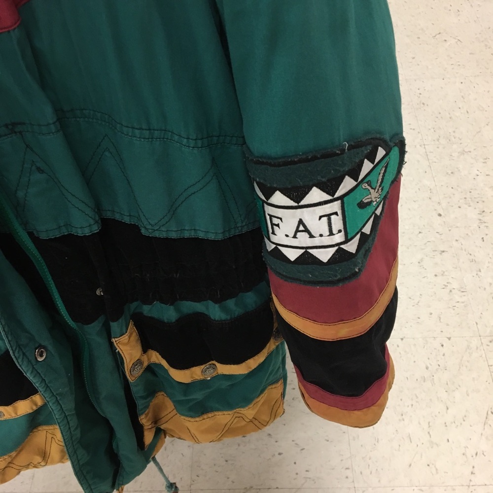 VTG Rare 90’s TRIPLE FAT GOOSE Men M Jacket Coat - Picture 2 of 4